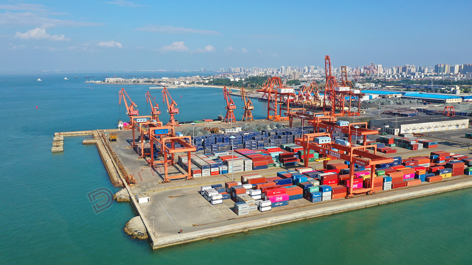 中国西南地区的重要出海口北海港